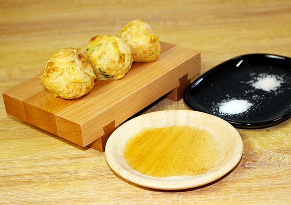 ピンク岩塩&ごま油