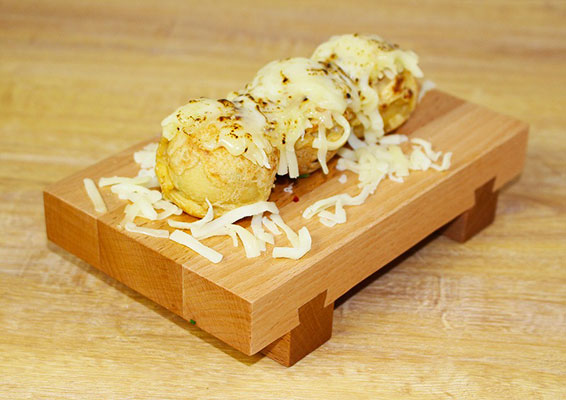 あぶりチーズ&チーズ